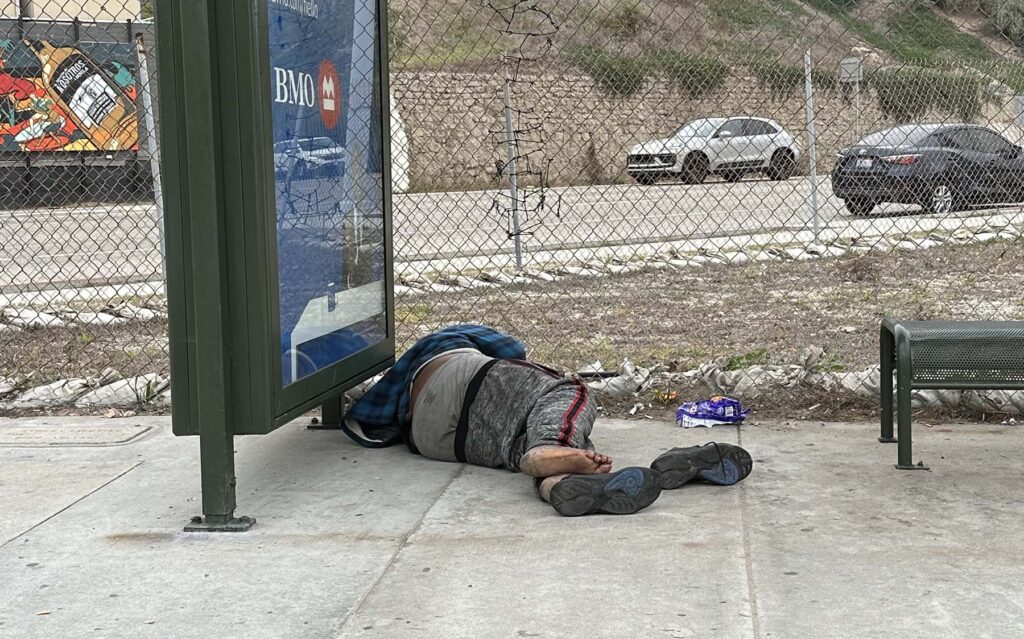 Homeless person